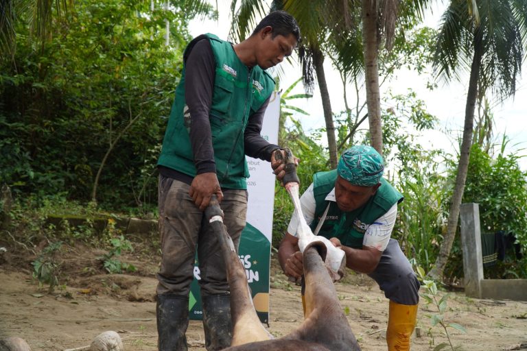 Sambut Ramadhan Pascabencana, Warga Pante Baro Kumbang Gelar Tradisi Meugang Bersama ASAR Humanity & Endatoe Foundation