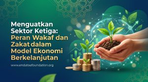 Menguatkan Sektor Ketiga: Peran Wakaf dan Zakat dalam Model Ekonomi Berkelanjutan