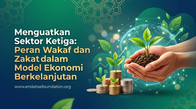 Menguatkan Sektor Ketiga: Peran Wakaf dan Zakat dalam Model Ekonomi Berkelanjutan